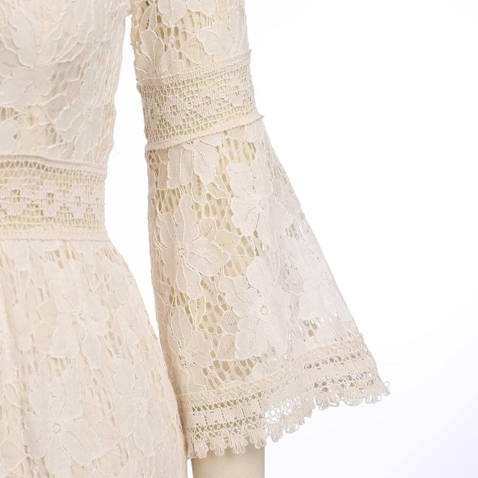 Amara | Elegant Boho Lace Dress