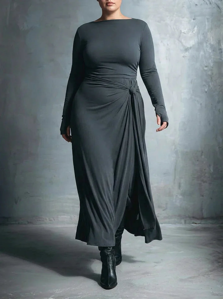 Naiara ❘ Maxi dress with side knot