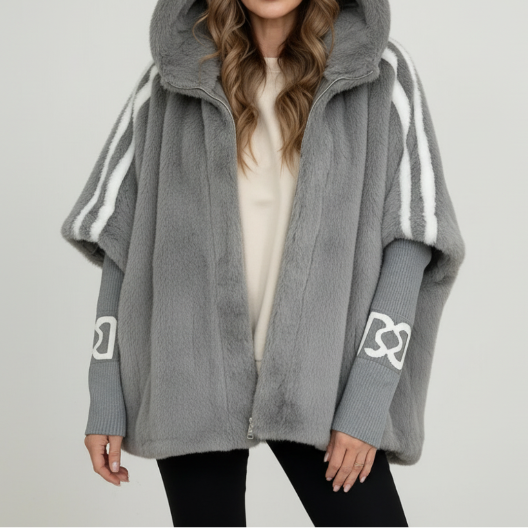Brielle | Hooded Faux Fur Jacket