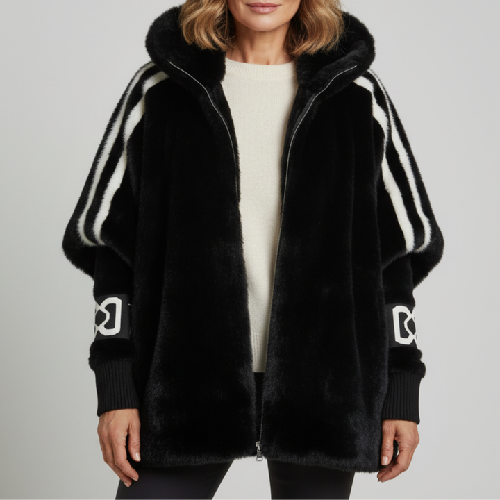 Brielle | Hooded Faux Fur Jacket