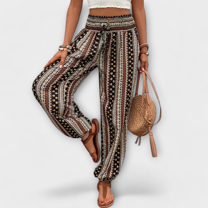 Scarlett | Ethnic Graphic Pants