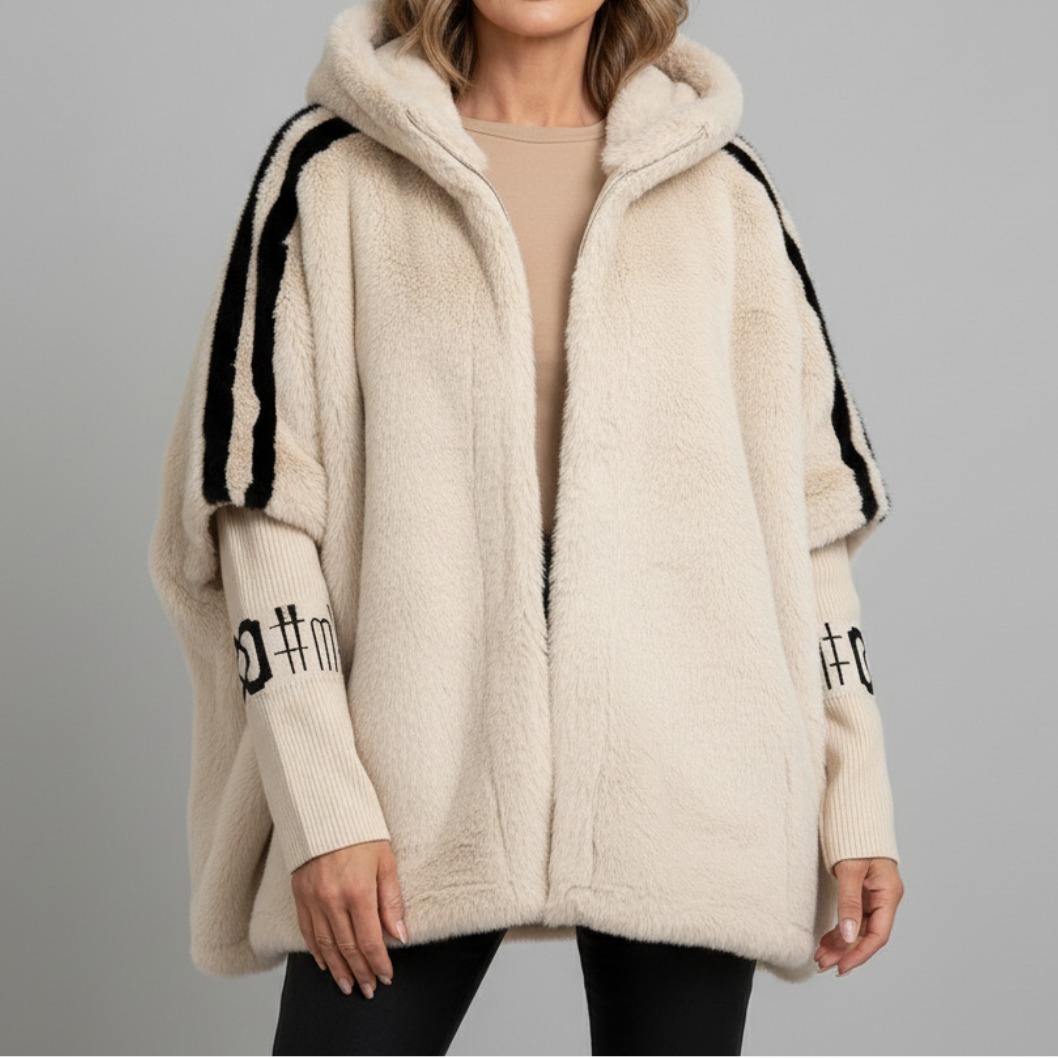 Brielle | Hooded Faux Fur Jacket