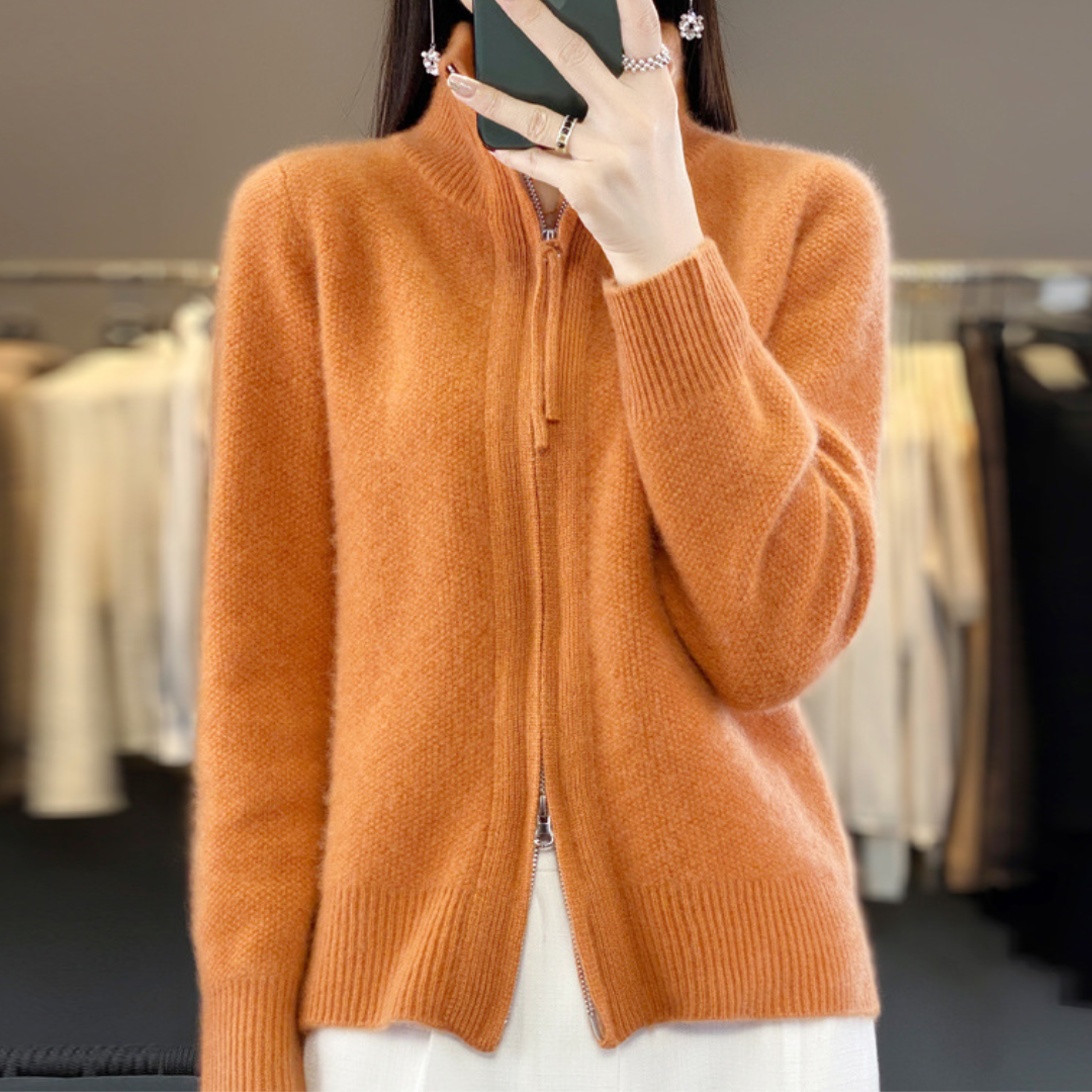 Katrina | Minimalist Zip Jumper