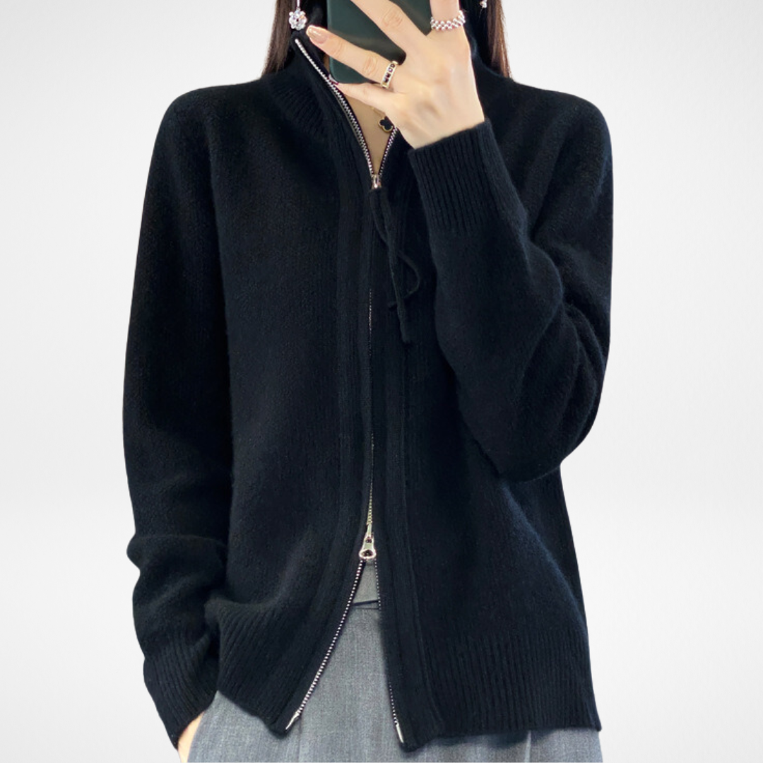 Katrina | Minimalist Zip Jumper