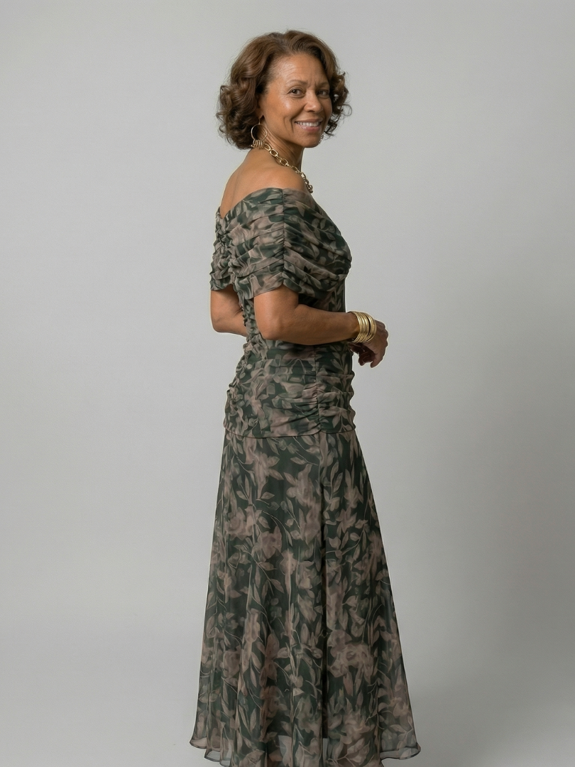 Amelia | Midi Dress Off-Shoulder