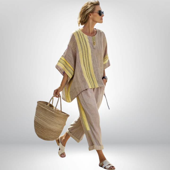 Daisy | Boho Striped Set