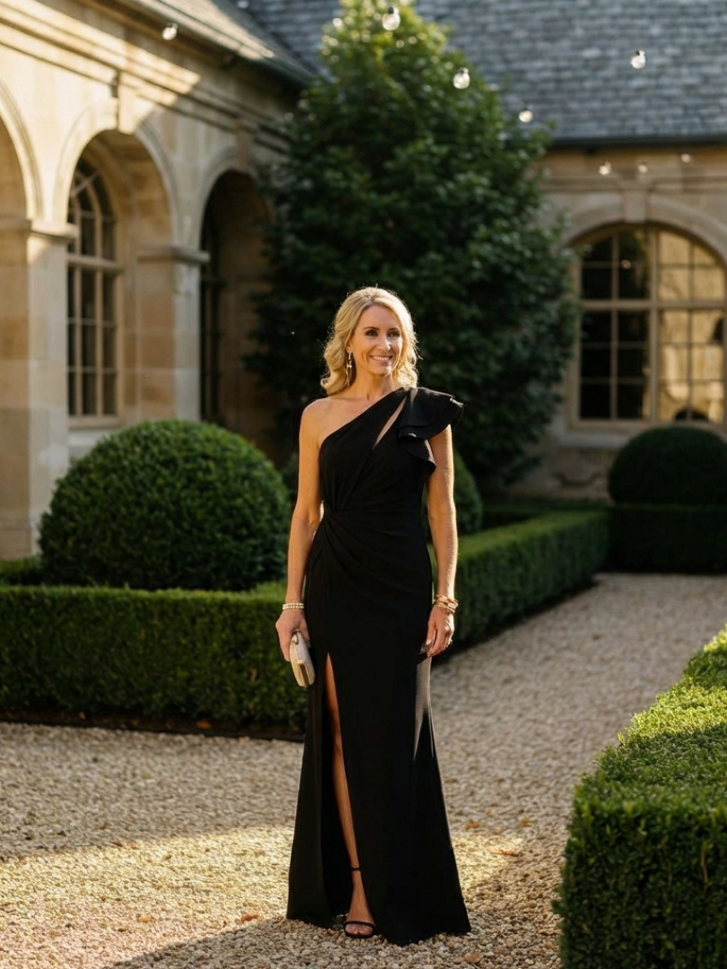 Carissa | Off-the-Shoulder Maxi Dress with Ruffles