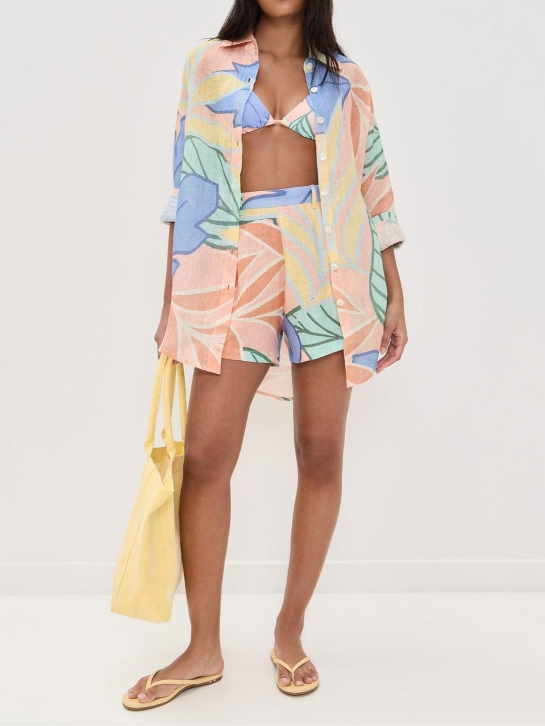 Hailey | Breezy Tropical Short Set