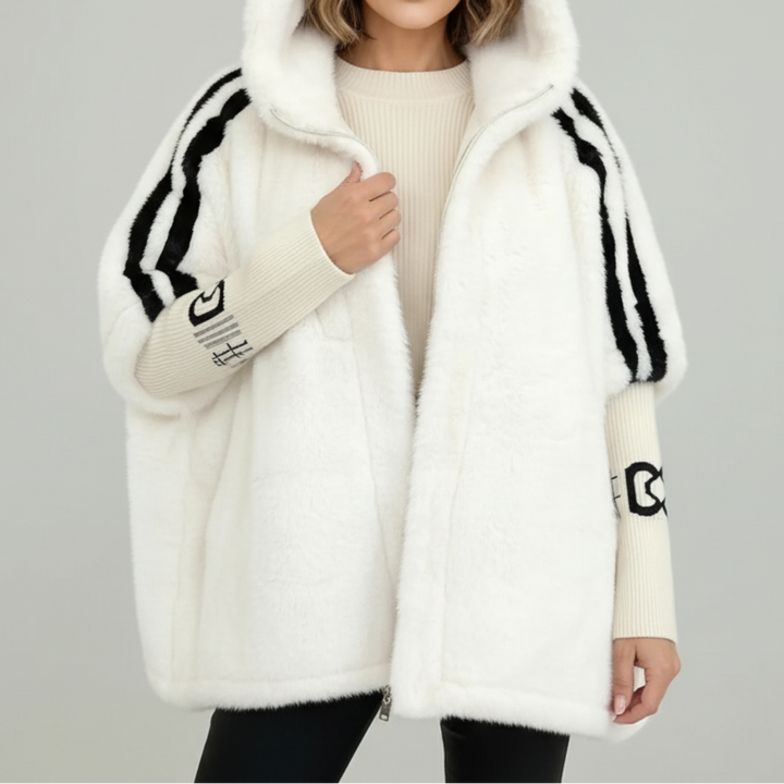 Brielle | Hooded Faux Fur Jacket