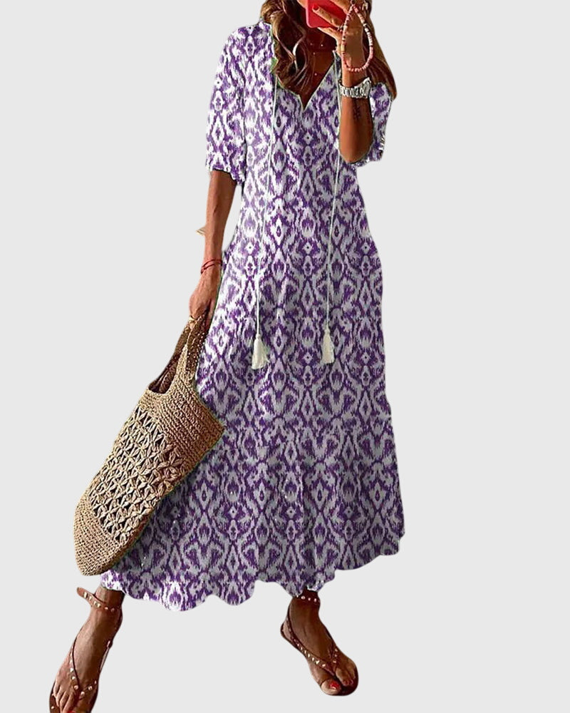 Carmel | Boho Maxi Summer Dress