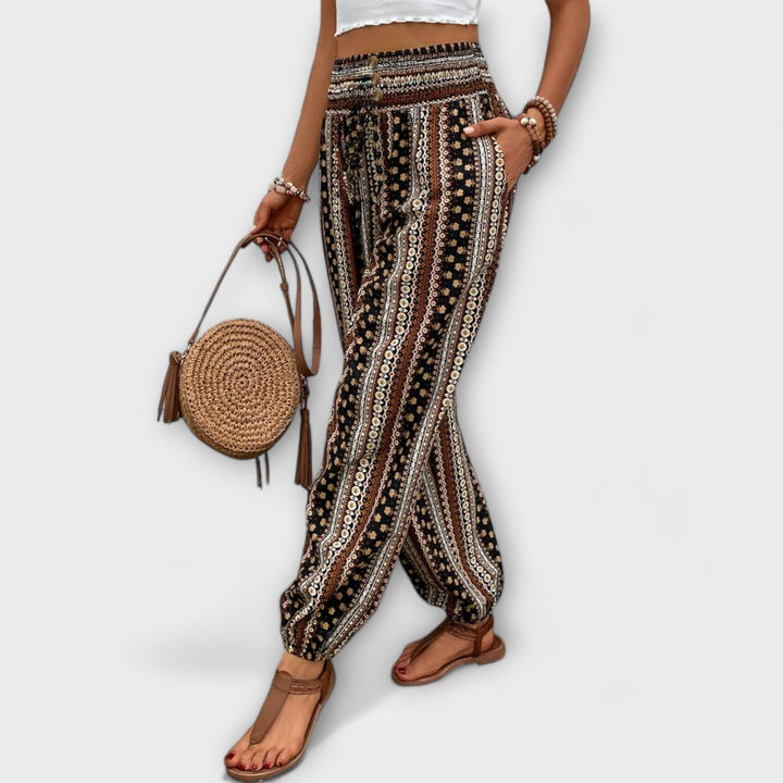 Scarlett | Ethnic Graphic Pants