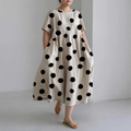 Amelia | Casual Polka Dot Print Dress