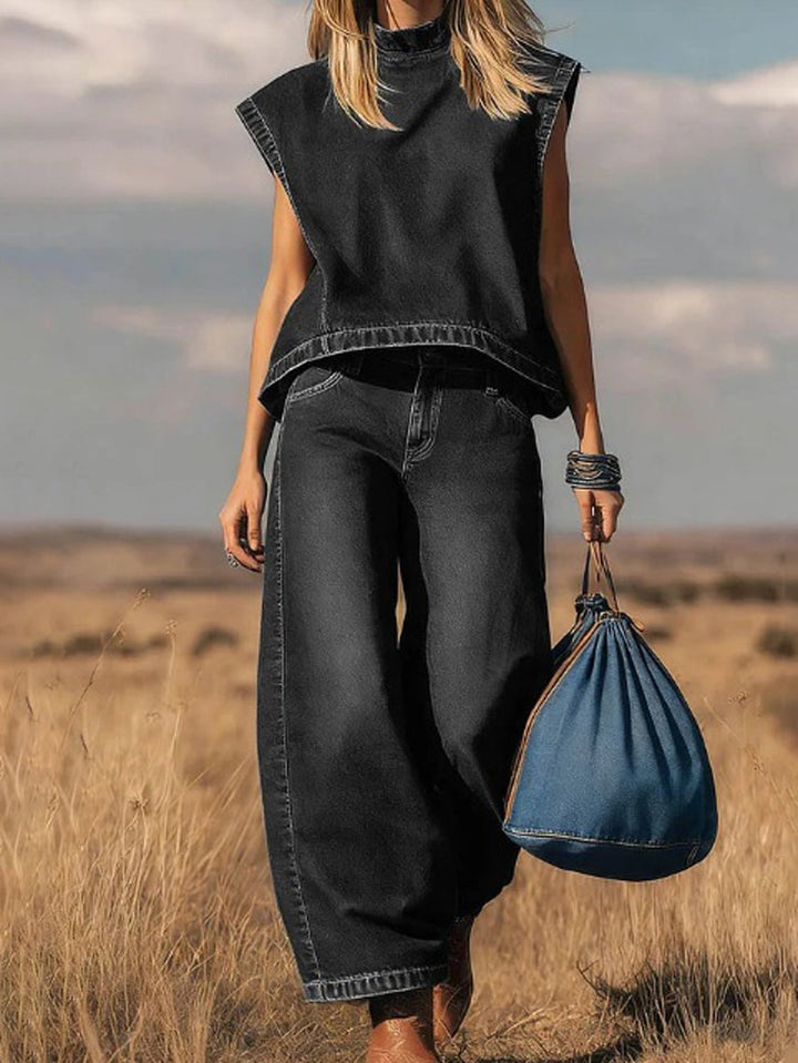 Merlina | Loose Set with Wide Trousers