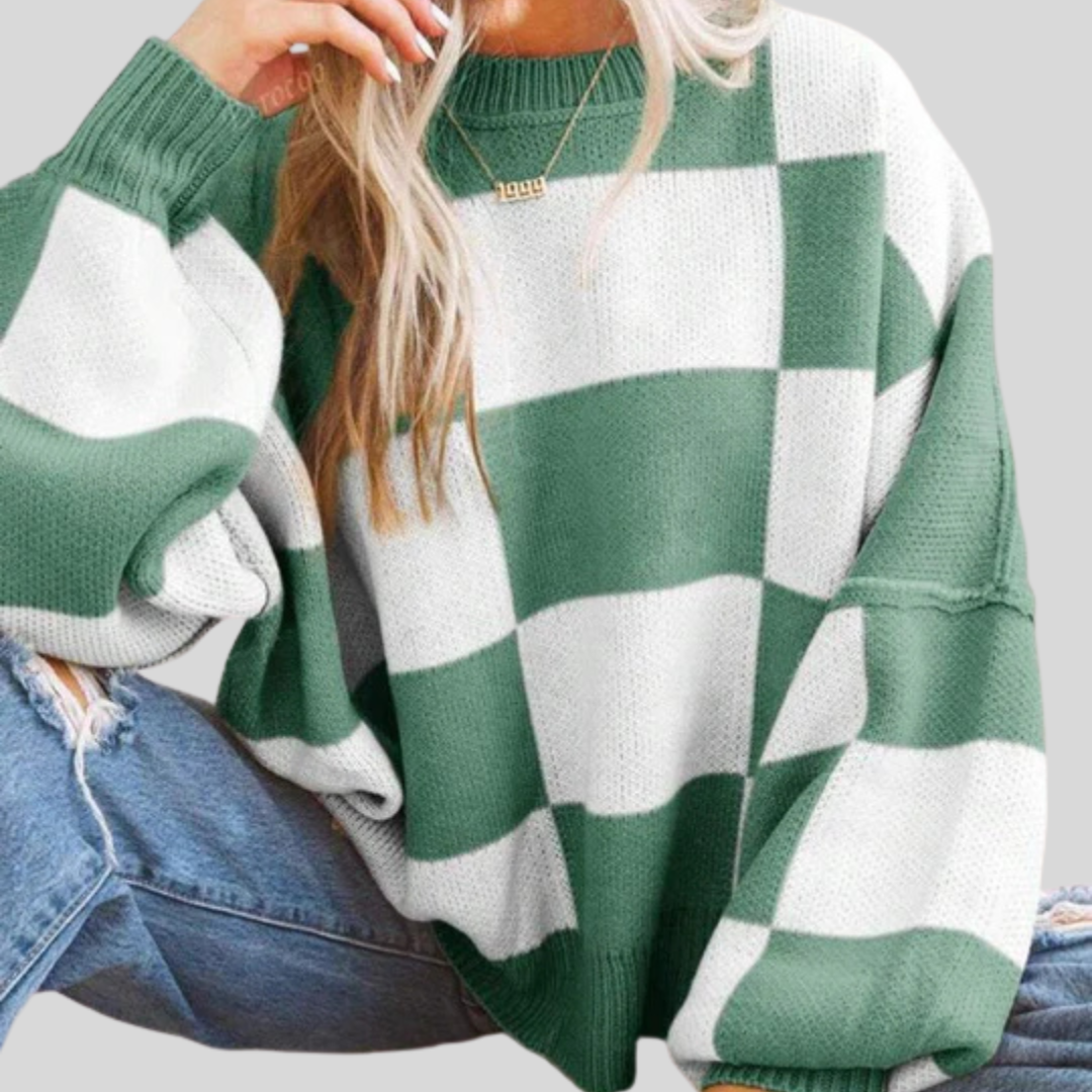 Reverie | Casual Plaid Jumper