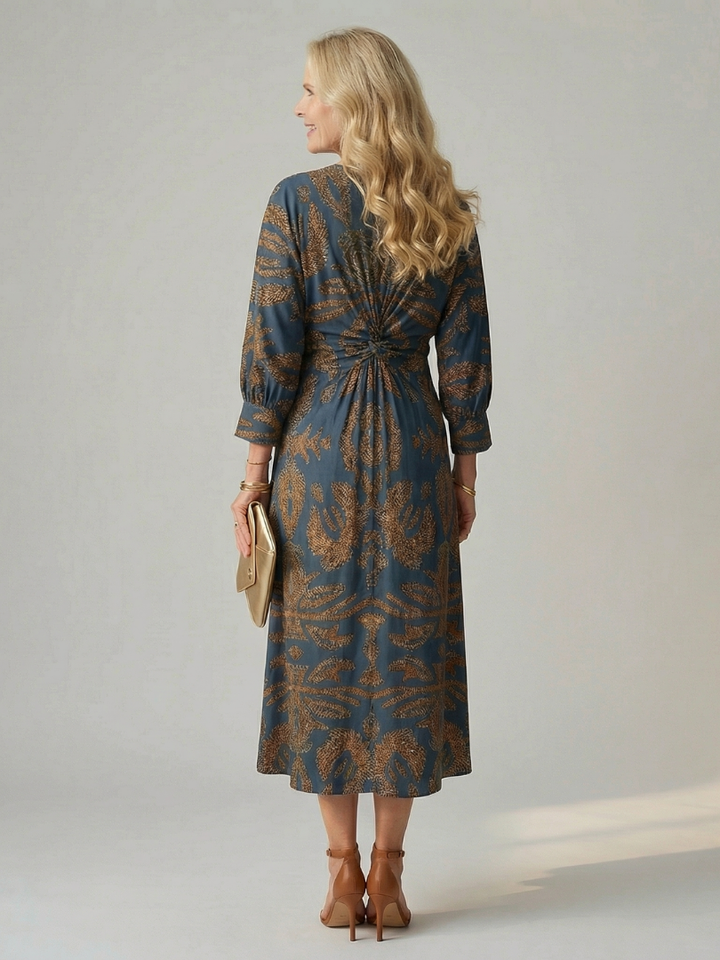 Evelyn | Midi Wrap Dress