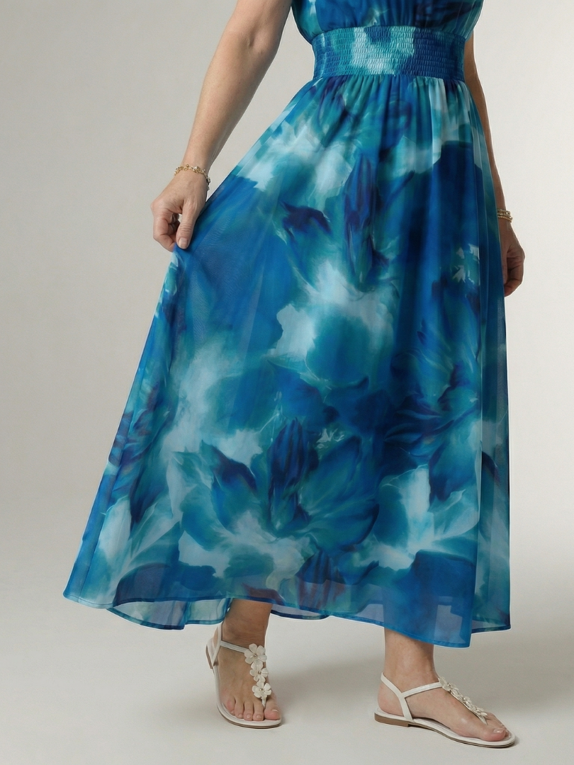 Abigail | Midi Halter Dress
