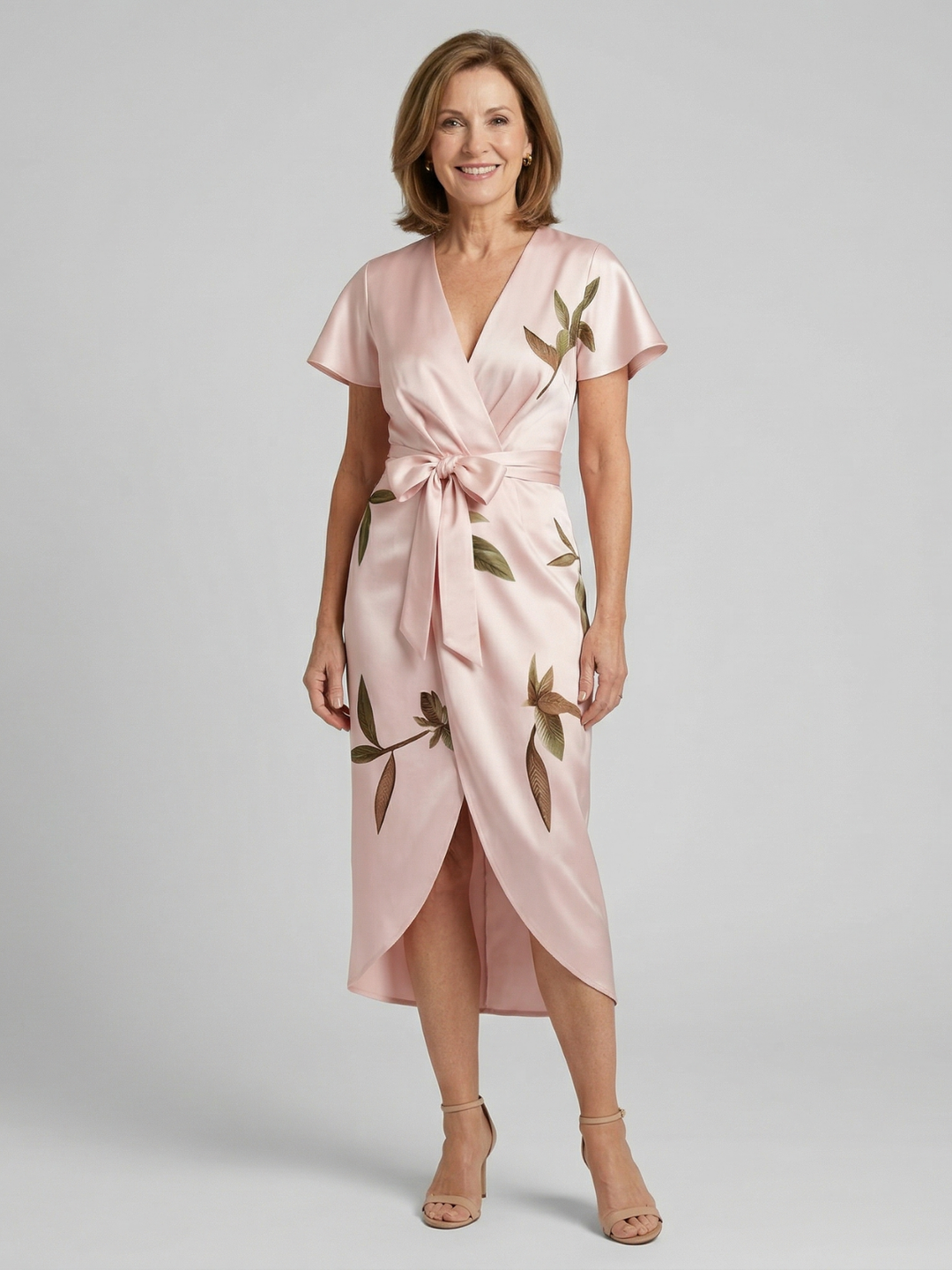 Cassia | Vera Elegant Wrap Dress