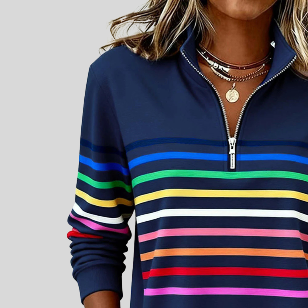 Horelle | Colourful Striped Sweater