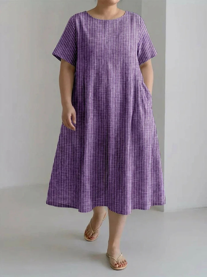 Evelyn | Retro Stripe Dress