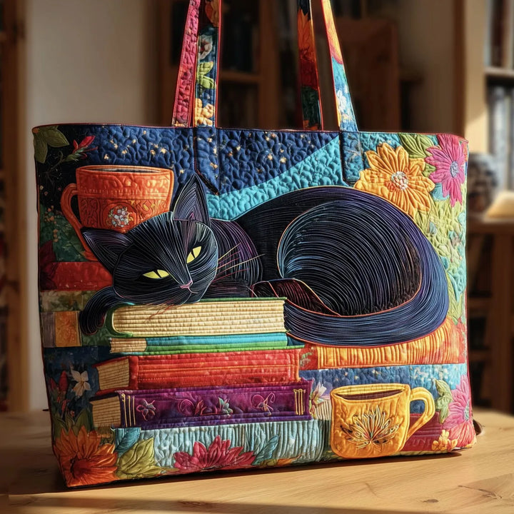 Winona | Cat Print Handmade Bag
