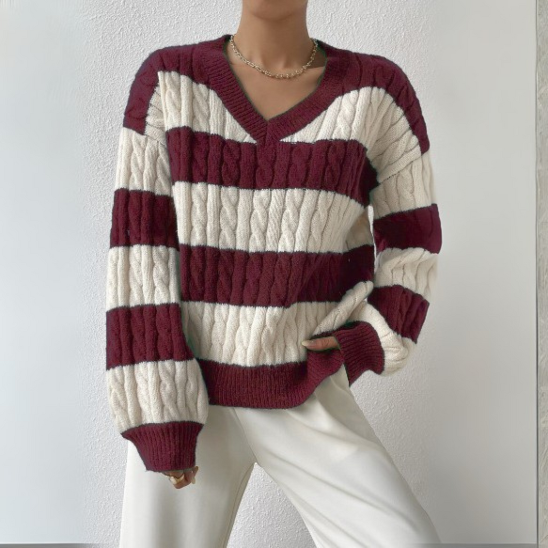 Morta | Comfy V-Neck Jumper