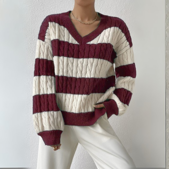 Morta | Comfy V-Neck Jumper