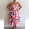 Rosavelle | Blush Garden Midi Dress