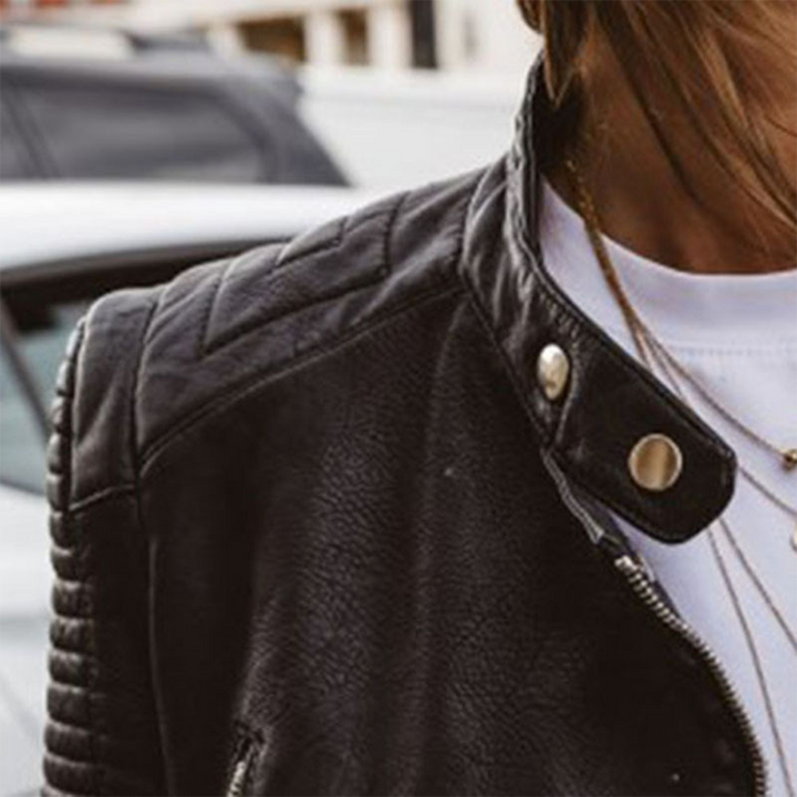 Janet | Timeless Leather Jacket