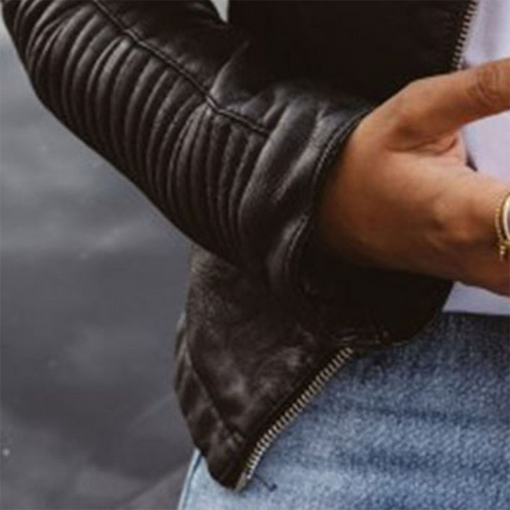 Janet | Timeless Leather Jacket
