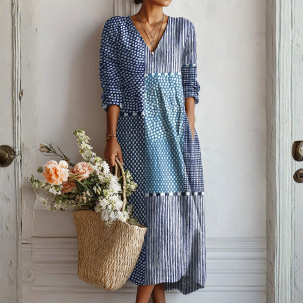 Ava | Retro Linen Dress