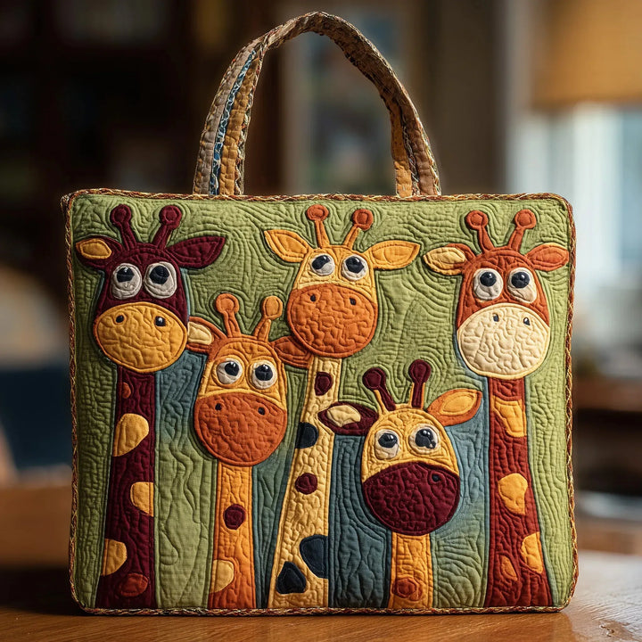 Handmade Bag - Cheerful Giraffe