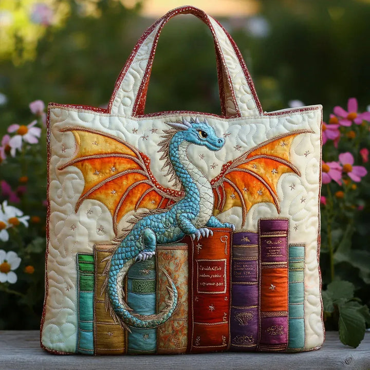 Handmade Bag - Emerald Dragon