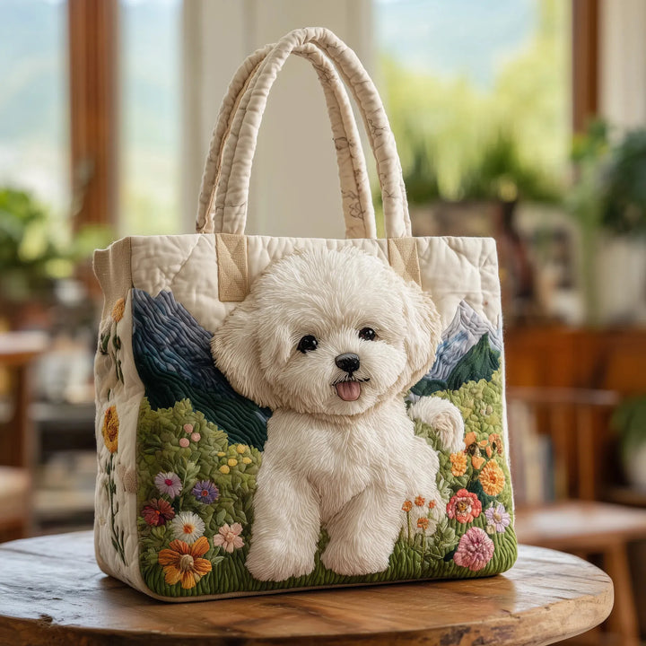 Cassidy | Dog Print Handmade Bag