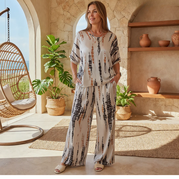 Marie | Printed Two-Piece Set