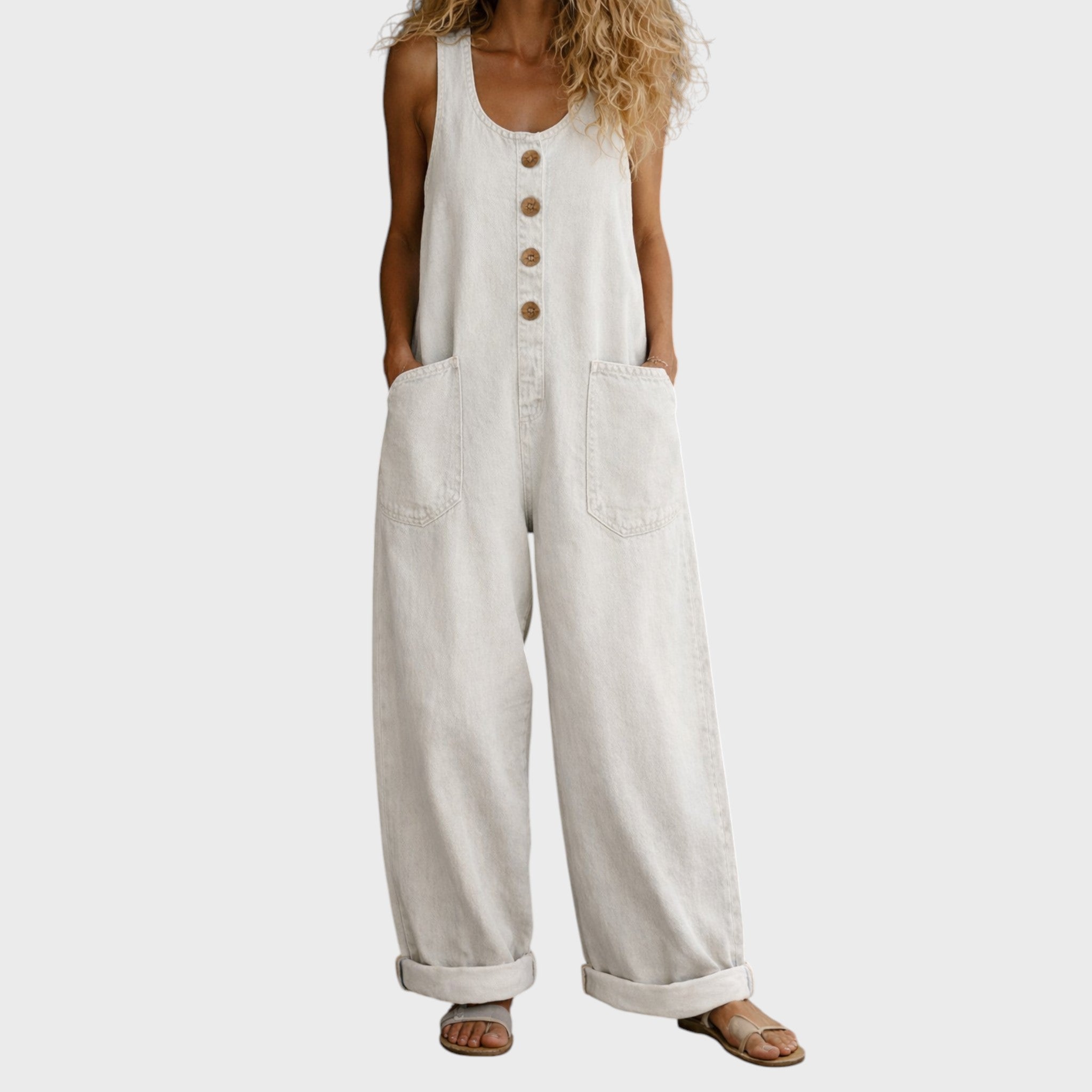 Willy | Vintage Mosott Cotton Denim Overalls