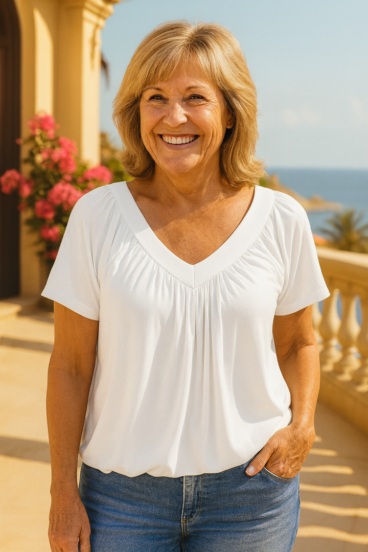 Maris| Luxe Comfort Top – Flattering Ease for Every Day (S-3XL)