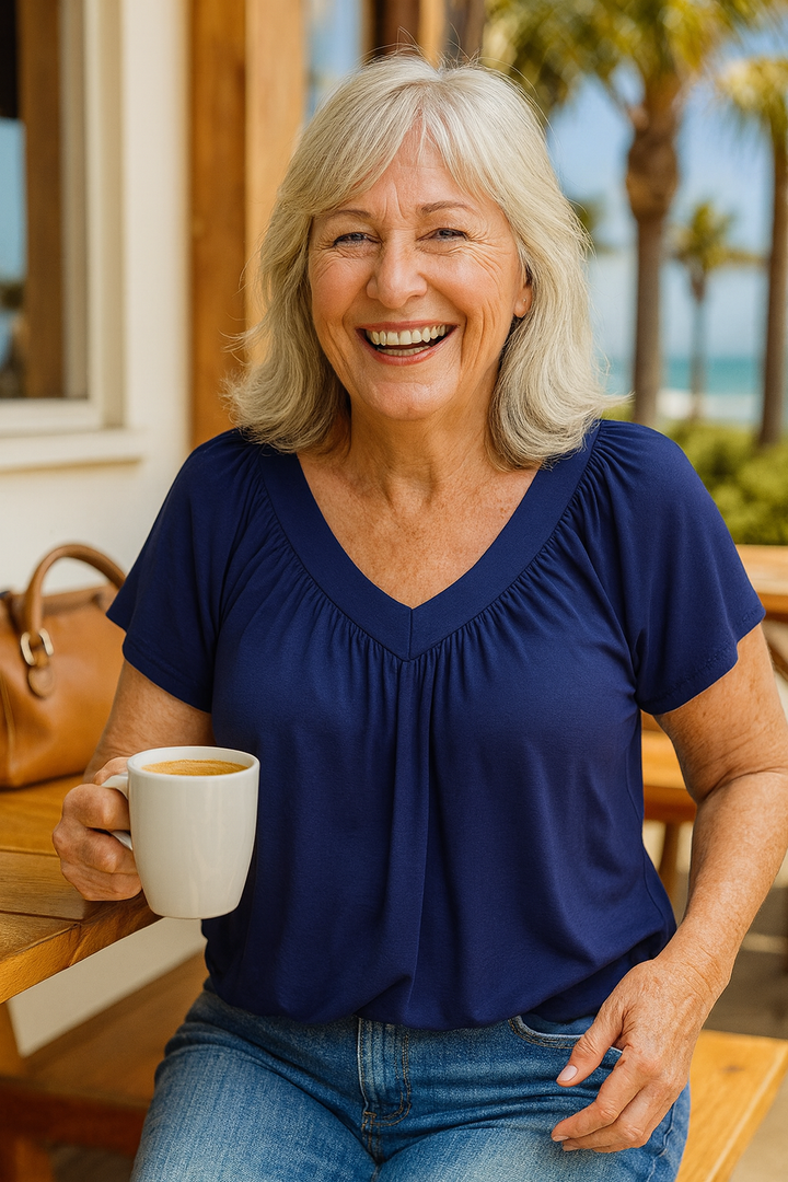 Maris| Luxe Comfort Top – Flattering Ease for Every Day (S-3XL)