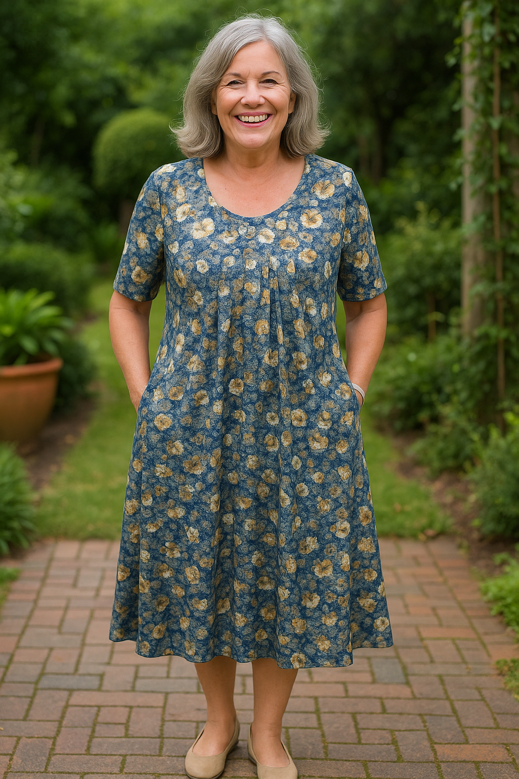 Ivryrose | Dress - Elegant Flow – Tummy-friendly design