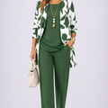 Green & White