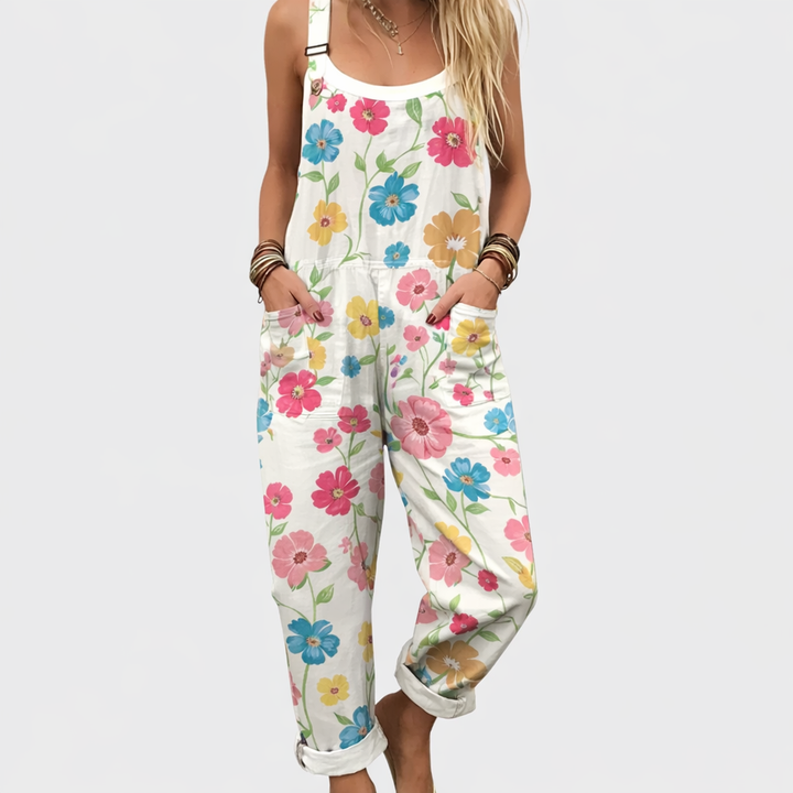 Karen | Comfortable Printed Overalls