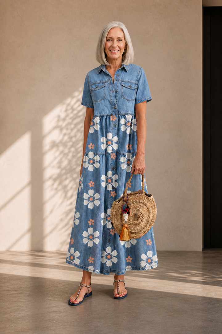 Kirra | Everyday Denim Maxi Dress