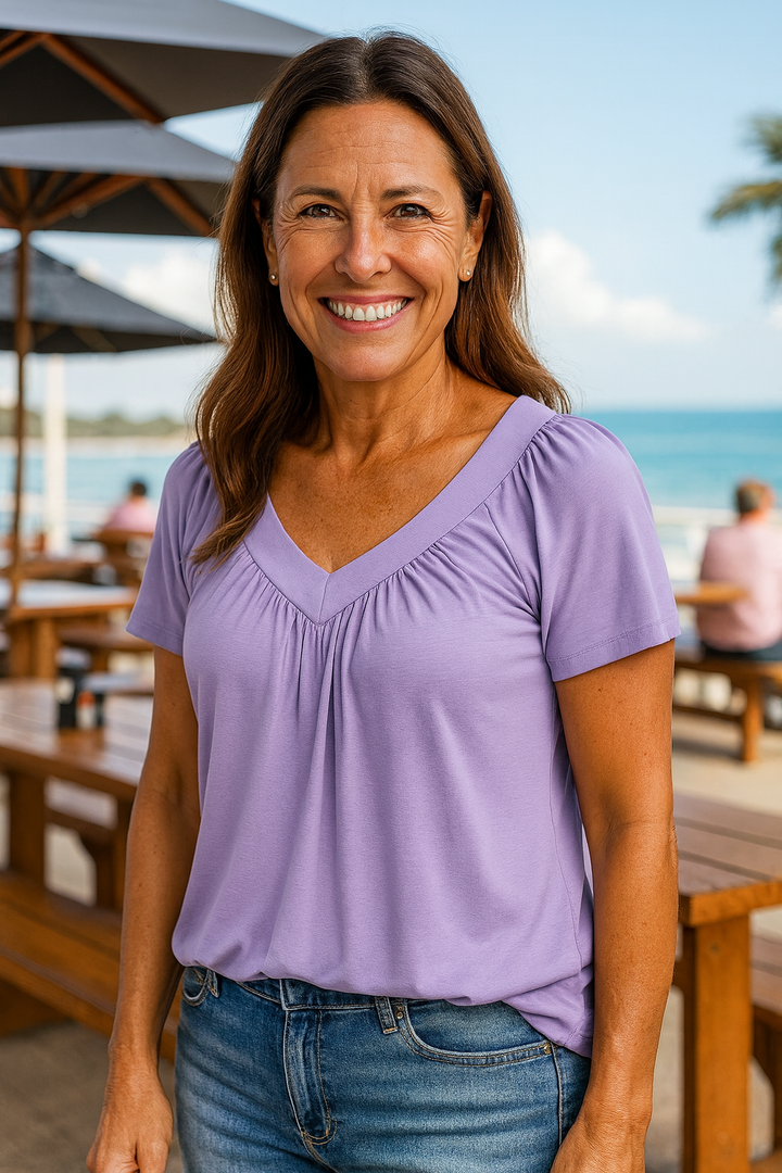 Maris| Luxe Comfort Top – Flattering Ease for Every Day (S-3XL)