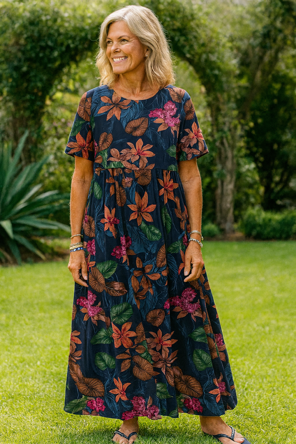 Masie | Breezy Floral Maxi Dress – Where Comfort Meets Confidence (S-3XL)