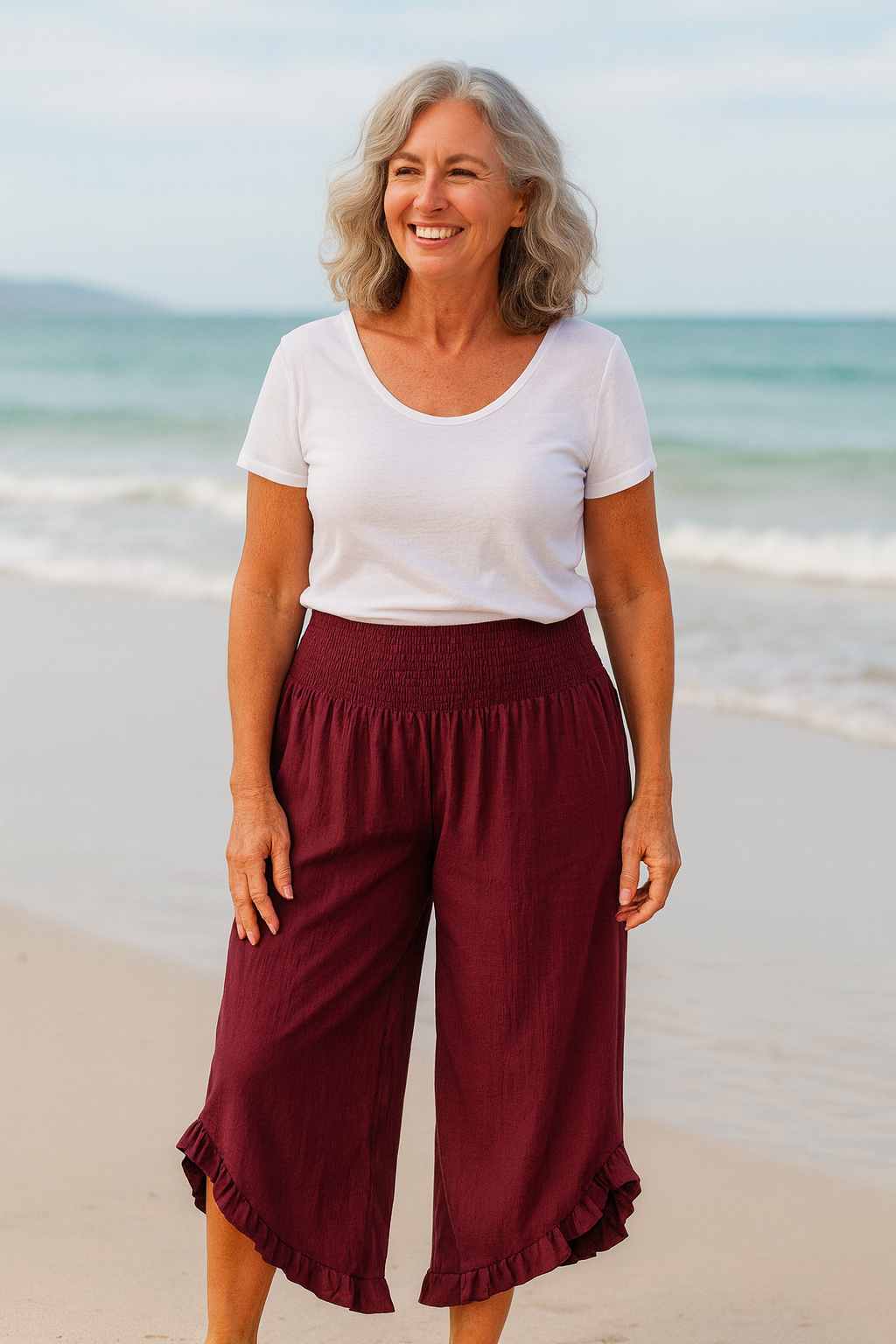Tavina | Cotton-Linen Ease Trousers