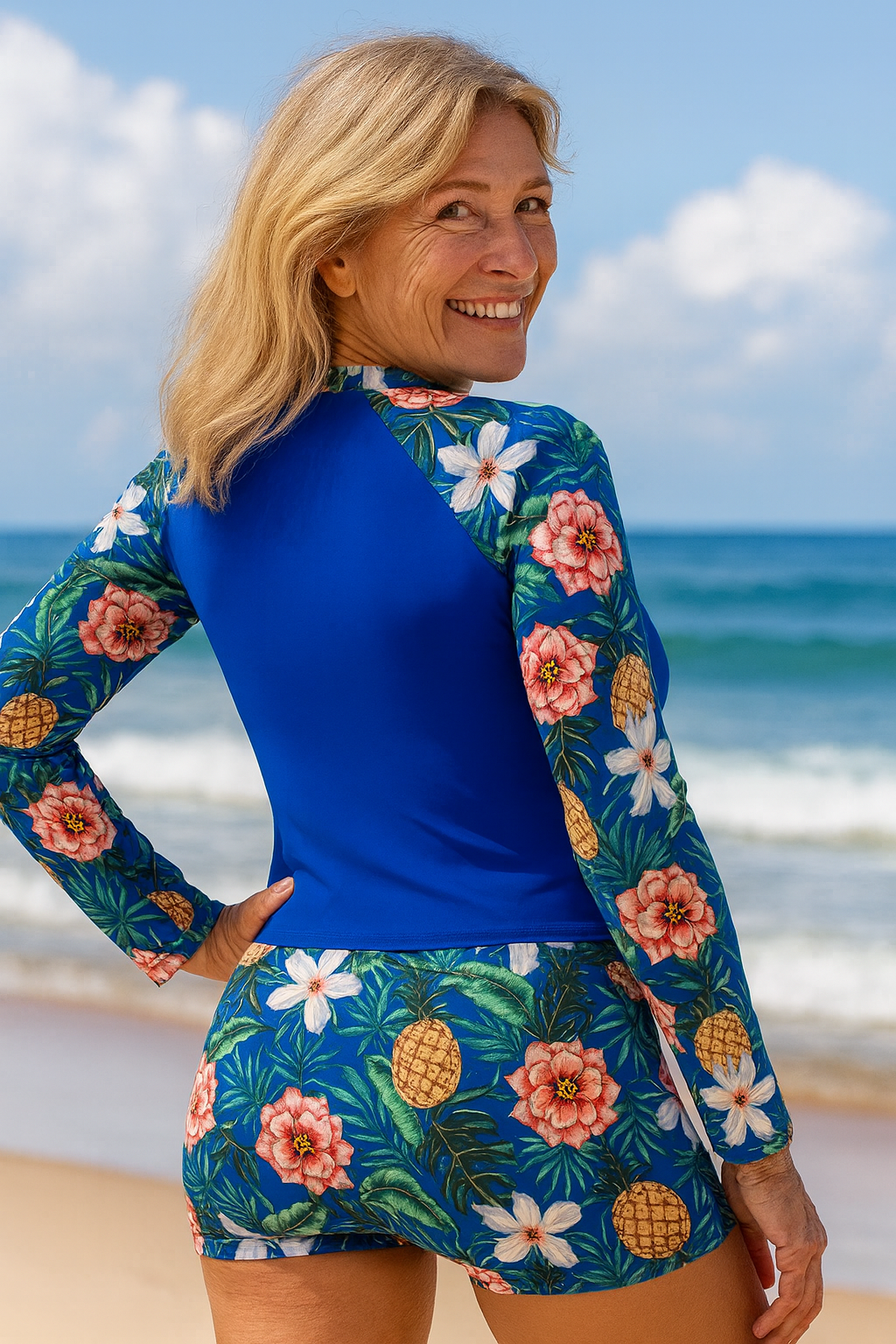 AquaGrace | UV Protection Tankini Set – Sun-Safe Confidence, All-Day Comfort