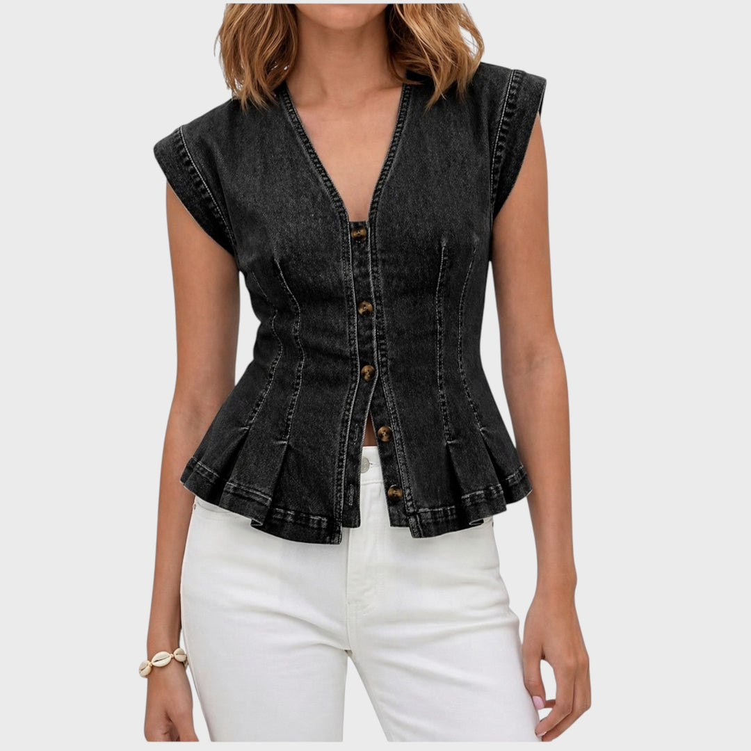 Viera | V-Neck Top