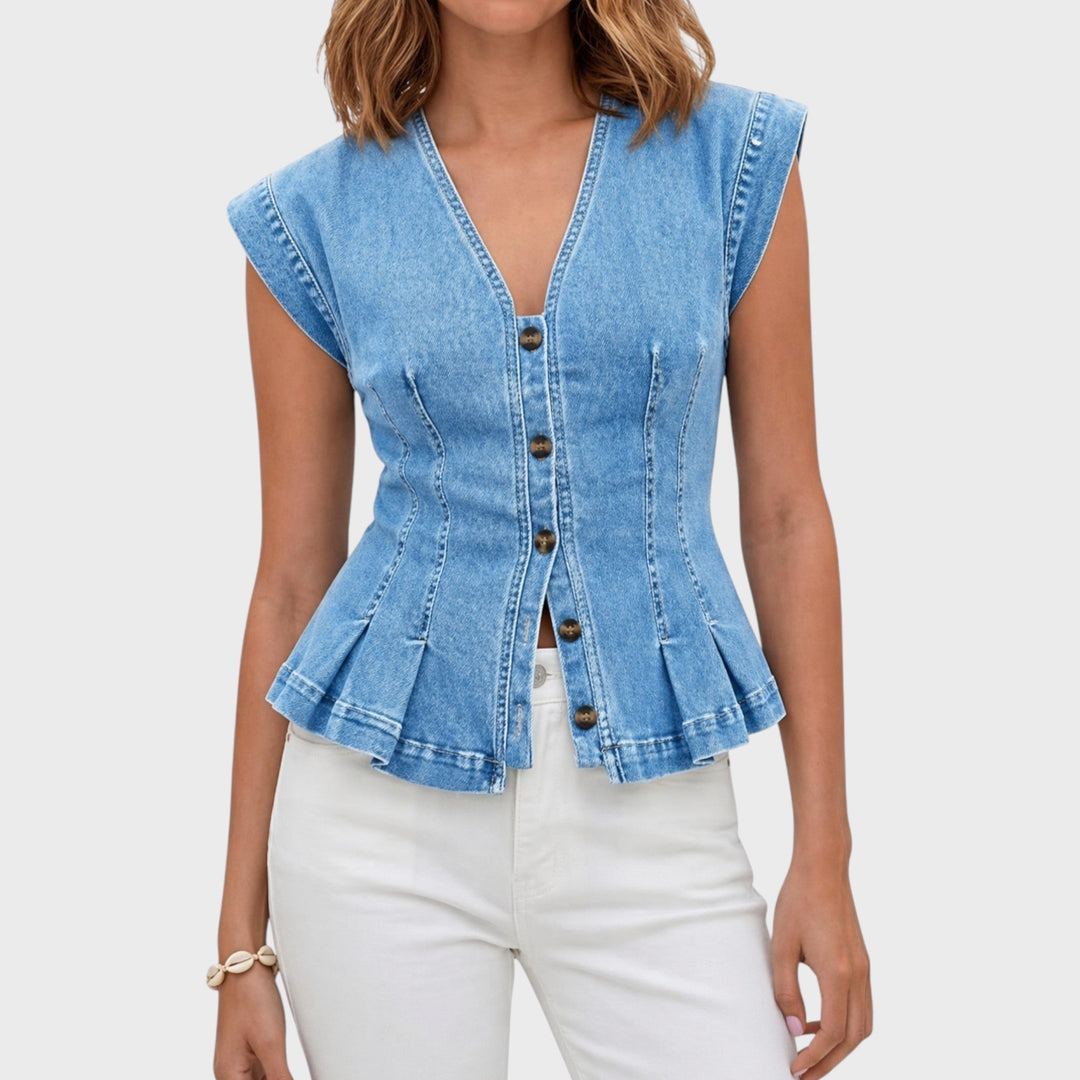 Viera | V-Neck Top