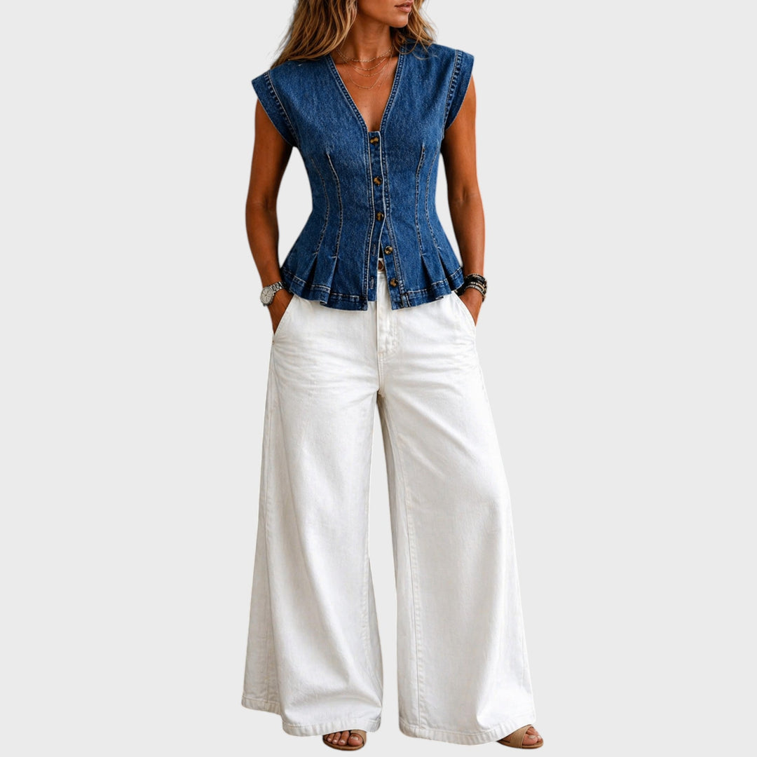 Viera | V-Neck Top