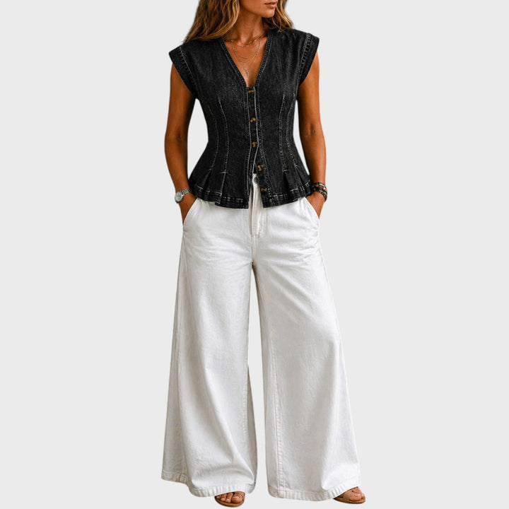 Viera | V-Neck Top