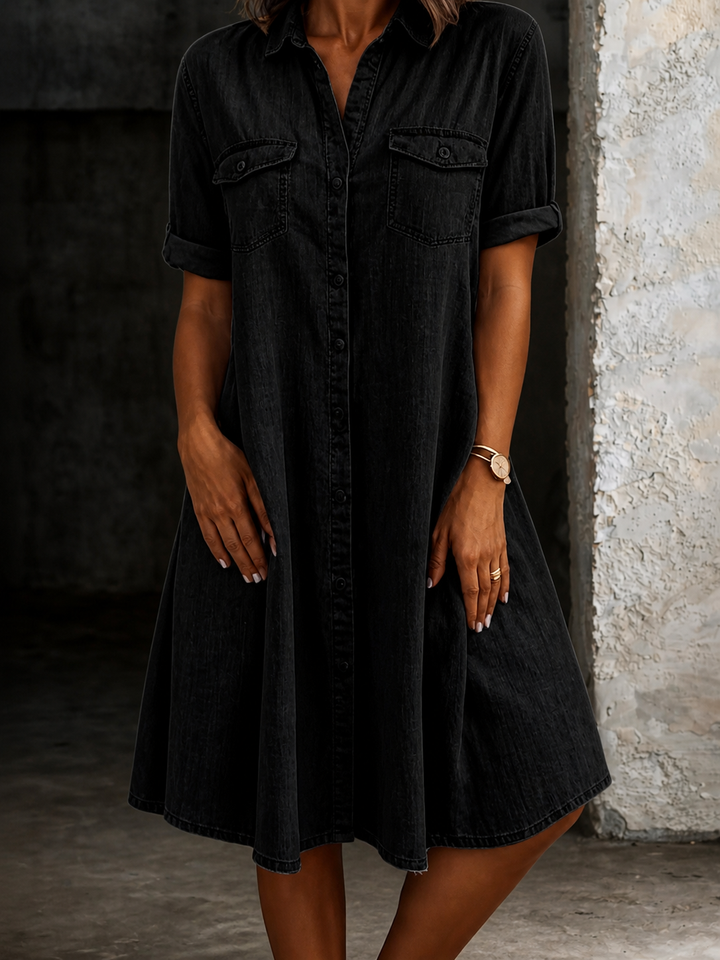 Patricia | Everyday Denim Midi Dress